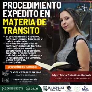 PROCEDIMIENTO EXPEDITO EN MATERIA DE TRÁNSITO