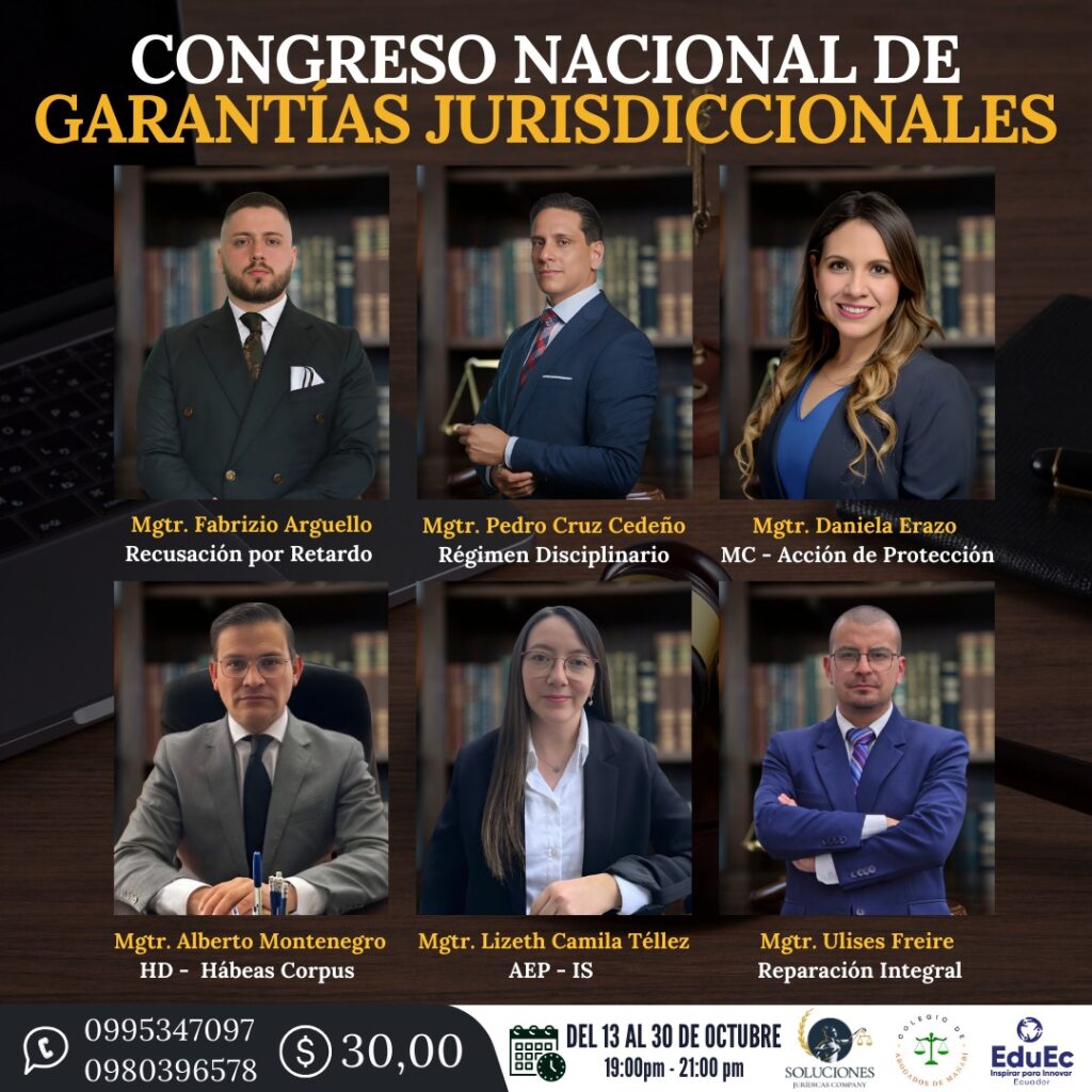 CONGRESO NACIONAL DE GARANTÍAS JURISDICCIONALES