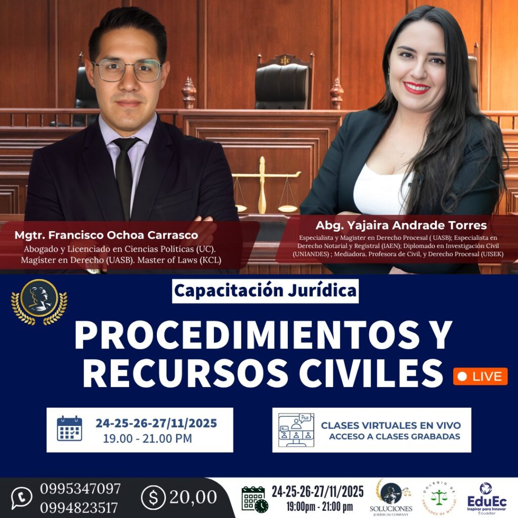 SEMINARIO AVANZADO EN DERECHO PROCESAL CIVIL