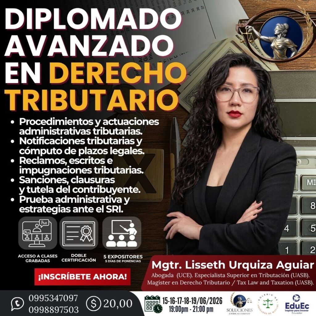 DIPLOMADO AVANZADO EN DERECHO TRIBUTARIO