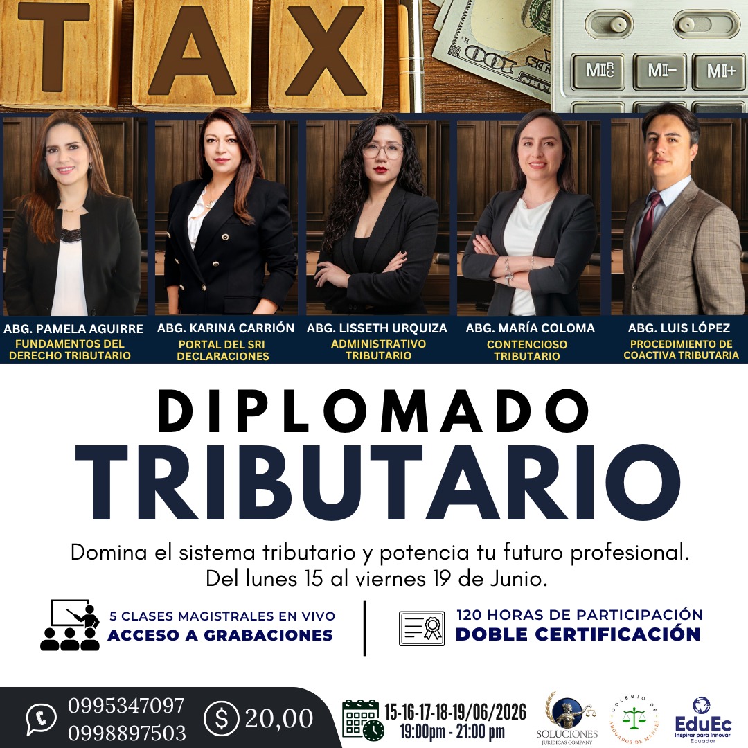 DIPLOMADO AVANZADO EN DERECHO TRIBUTARIO