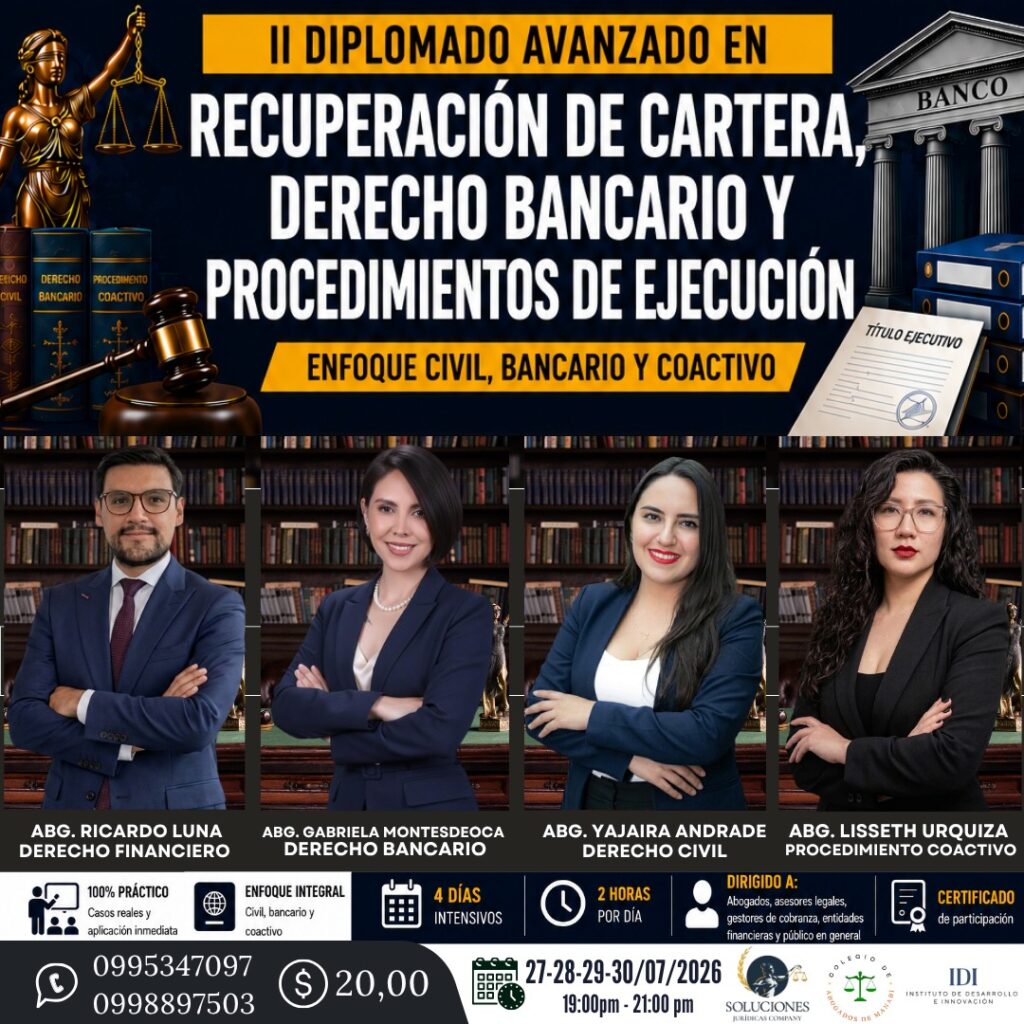II DIPLOMADO AVANZADO EN RECUPERACIÓN DE CARTERA