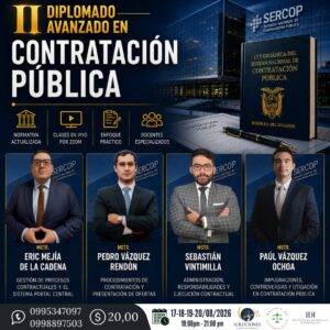 II DIPLOMADO EN CONTRATACIÓN PÚBLICA